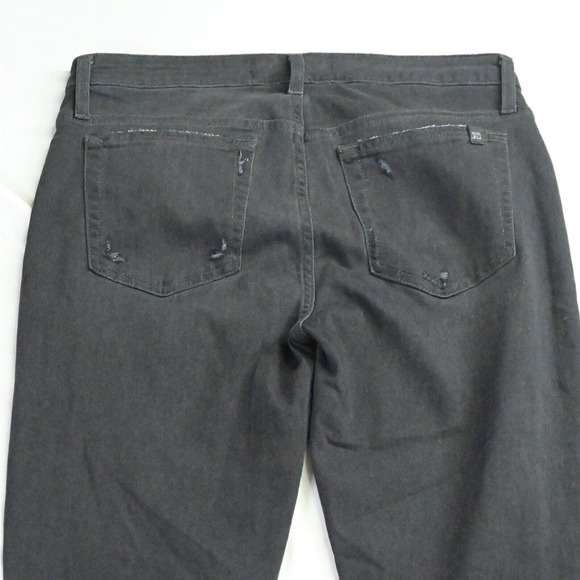 NEW Joes‎ 30 Mid Rise Skinny Ankle Destroyed Black Stretch Denim Jeans - Picture 6 of 7